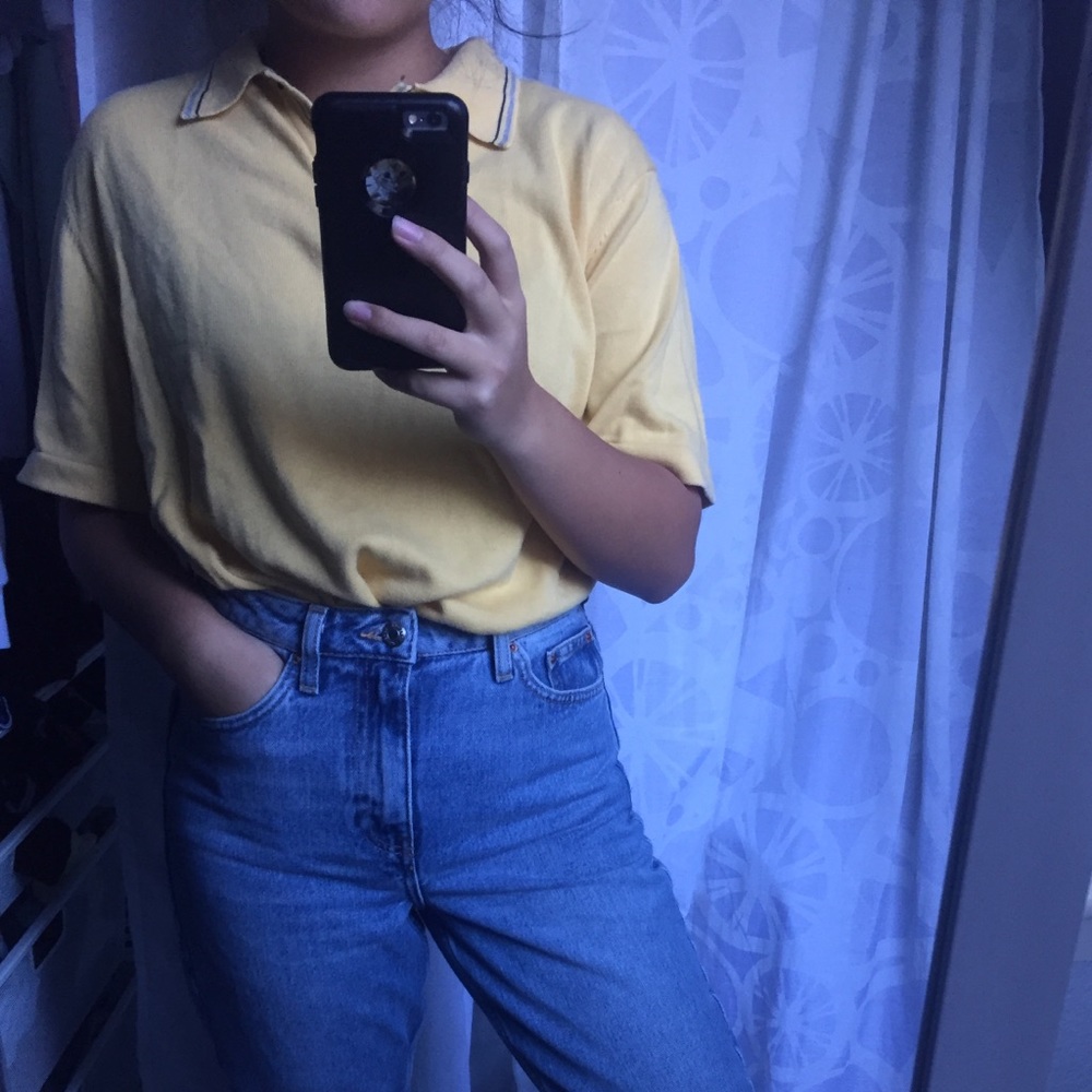 Yellow Cotten shirt - Picture 3 of 3
